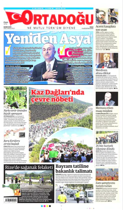 Ortadogugazetesi.com - 06.08.2019 Manşeti