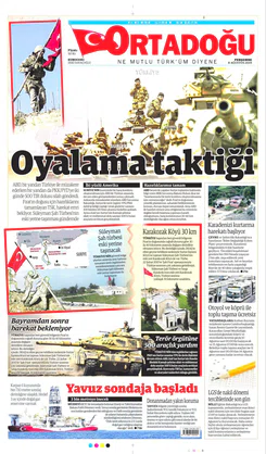 Ortadogugazetesi.com - 08.08.2019 Manşeti