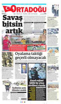 Ortadogugazetesi.com - 16.08.2019 Manşeti