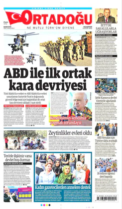 Ortadogugazetesi.com - 09.09.2019 Manşeti