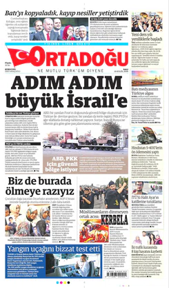 Ortadogugazetesi.com - 10.09.2019 Manşeti