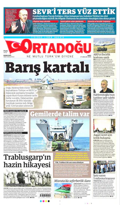 Ortadogugazetesi.com - 17.12.2019 Manşeti
