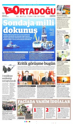 Ortadogugazetesi.com - 08.02.2020 Manşeti