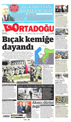 Ortadogugazetesi.com - 11.02.2020 Manşeti