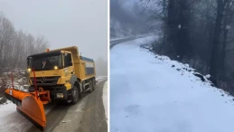 Kar İstanbul'un kapısına dayandı! Her yer beyaza büründü
