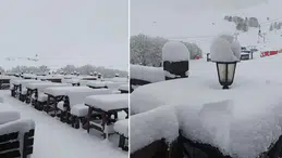 Mayıs ayına günler kala kış geri döndü!