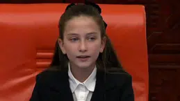 TBMM’de 23 Nisan özel oturumu çocuk başkanın mesajları dikkat çekti