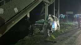 MHP'li meclis üyesi Aziz Uslu feci kazada hayatını kaybetti