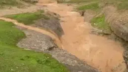 Siirt'te dolu yağışı tarım alanlarına zarar verdi