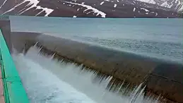 Hakkari'deki Dilimli Barajı tam kapasiteye ulaştı