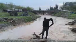 Gaziantep'te şiddetli sağanak hayatı felç etti: 150 ev etkiledi