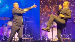 Rafet El Roman’ın Dubai konserindeki dansı sosyal medyada gündem oldu
