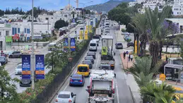 Bodrum’da bayram yoğunluğu başladı: 24 saatte 20 bin araç giriş yaptı