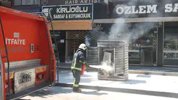 Antalya'da trafo yangını: Bazı iş yerleri elektriksiz kaldı