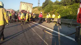 Kuzey Marmara Otoyolu'nda feci trafik kazası: Bebek de dâhil 3 kişi yaşamını yitirdi!