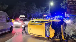 Bodrum'da taksi ile motosiklet çarpıştı: 2 kişi hayatını kaybetti