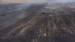 Çorum'da yangın: Yaklaşık 300 dekar alan zarar gördü