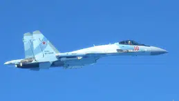 Rusya'ya ait savaş uçağı Moskova'da düştü: Pilot sağ kurtuldu
