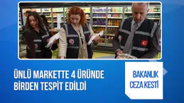 Zincir markette fiyat etiketi ihlali tespit edildi