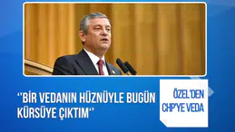 Özgür Özel’den CHP’ye veda: "Bir vedanın hüznüyle kürsüye çıktım"