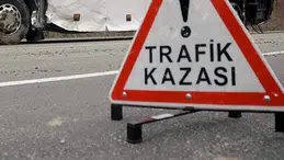Antalya'da tur otobüsü ile otomobil çarpıştı: 1 ölü, 12 yaralı