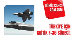 Türkiye için kritik F-35 süreci! Dönüş kapısı aralandı