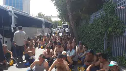 KESK gözaltına alınan maden işçilerine destek verdi