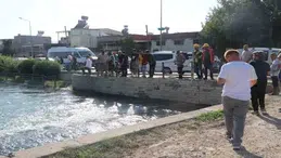 Adana’da sulama kanalına düşen kişi akıntıya kapılarak kayboldu