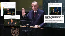 Erdoğan'ın BM mesajları dünya basınında: Gazze, BM reformu ve Kıbrıs öne çıktı