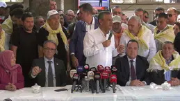 Manisa'da çiftçilerle buluşan Özgür Özel: "Faizleri sileceğiz, ana parayı 3 yıla böleceğiz"