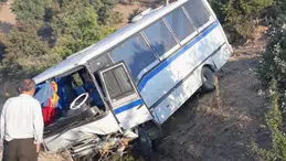 Manisa'da korkunç kaza: 17 kişi yaralandı...