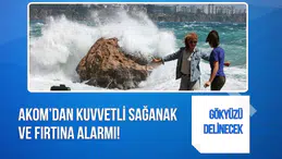 AKOM'dan İstanbul için kuvvetli sağanak ve fırtına uyarısı