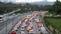 İstanbul'da trafik yoğunluğu yüzde 83'e ulaştı