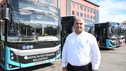Antalya'da yağmur suyu sızan halk otobüsüne cezai işlem