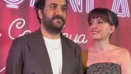 Hasan Can Kaya eşi Duygu Karabaş ile ilk kez kameralar karşısında! Evlilik itirafı gündem oldu