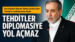 İran Dışişleri Bakanı Erakçi'den Trump'ın Varlık Açıklamasına Tepki