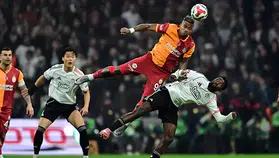 Beşiktaş Galatasaray maç özeti 0-1 Osimhen attı 3 puan geldi