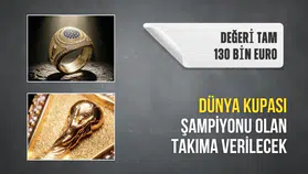 Değeri tam 130 bin euro: Dünya Kupası şampiyonu olan takıma verilecek
