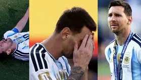 Messi final sonrası gözyaşlarını tutamadı