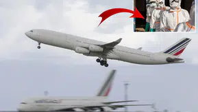 Ebola şüphesi paniği: Yolcu uçağı acil iniş yapmak zorunda kaldı