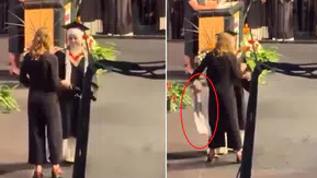 Kanada'daki mezuniyet töreninde kefiye tartışması! Görüntüler tepki çekti
