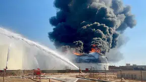 Libya’da Rafinerisi’nde yakıt tankı doğrudan hedef alındı