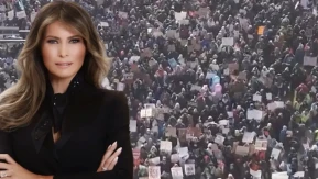 Melania Trump'tan barış çağrısı: 'Protesto haktır, şiddet kabul edilemez'