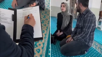 Gelin, imam nikahı sırasında hocanın sorusuna kızdı: Yaz artık