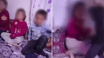 Böyle baba olmaz olsun! Çocuklarını sıraya dizip işkence etti