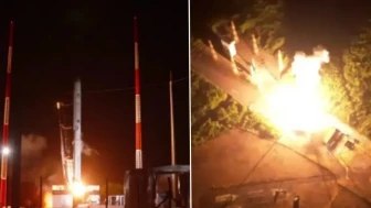 Güney Kore'nin ilk uzay denemesi başarısız oldu: Roket kalkıştan hemen sonra düştü