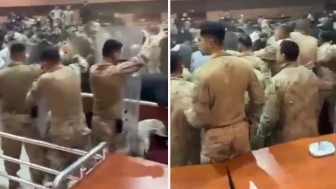 Barış Boyun karar duruşmasında mahkeme salonu savaş alanına döndü