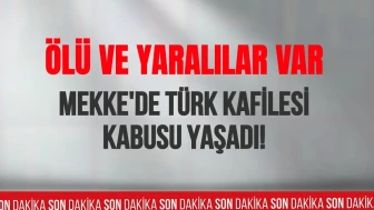 Son dakika geçildi! Mekke’de Türk umrecilere otobüs çarptı: Ölü ve yaralılar var