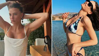 Serenay Sarıkaya'nın tekne tatili gündem oldu! Yeni paylaşımı ilgi gördü