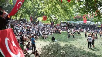 32. Menteşe Beşpınar Yağlı Güreşleri'nde Başpehlivan Erkan Taş oldu